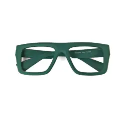 Green Genz Modern Eyeglasses