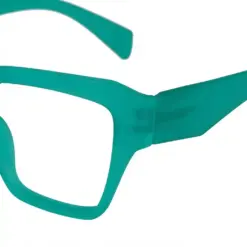 Sea Green Modern Eyeglasses