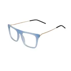 Blue Oversized Turban Eyeglasses - 47005 13 Blue Oversized Turban Eyeglasses