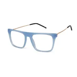 Blue Oversized Turban Eyeglasses - 47005 12 Blue Oversized Turban Eyeglasses