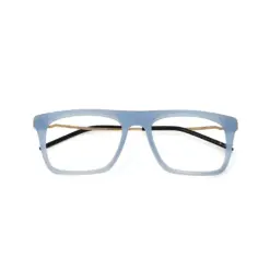Blue Oversized Turban Eyeglasses - 47005 16 Blue Oversized Turban Eyeglasses