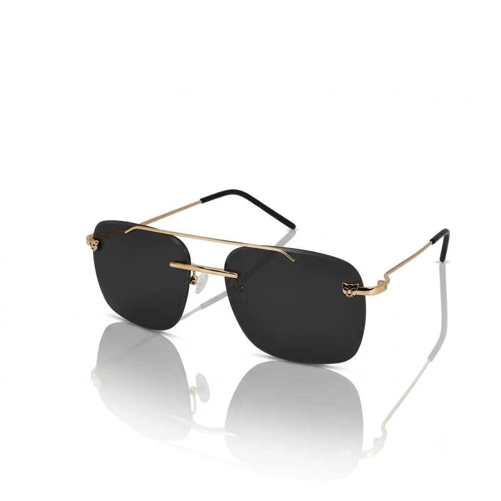 Black Turban Fit Sunglasses - 4255 1 Buy Black Turban Fit Sunglasses Online
