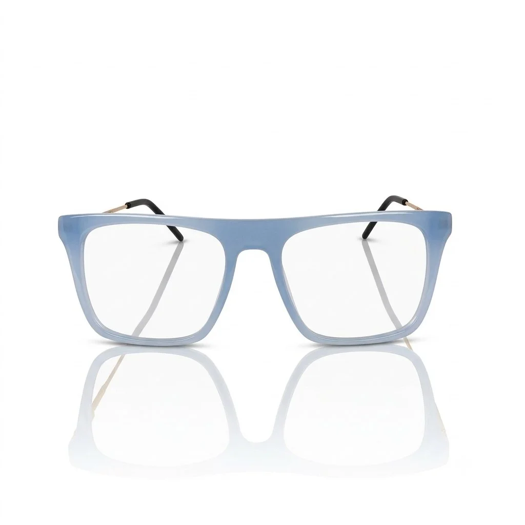 Blue Oversized Turban Eyeglasses - 47005 1 Buy Blue Oversized Turban Eyeglasses Online