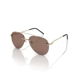 Buy Brown Aviator Turban Fit Sunglasses Online