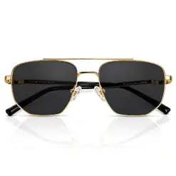 Buy Polarized Black Gold Turban Fit Sunglasses Online - 4265