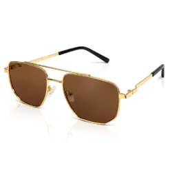 Buy Polarized Brown Turban Fit Sunglasses Online - 4265