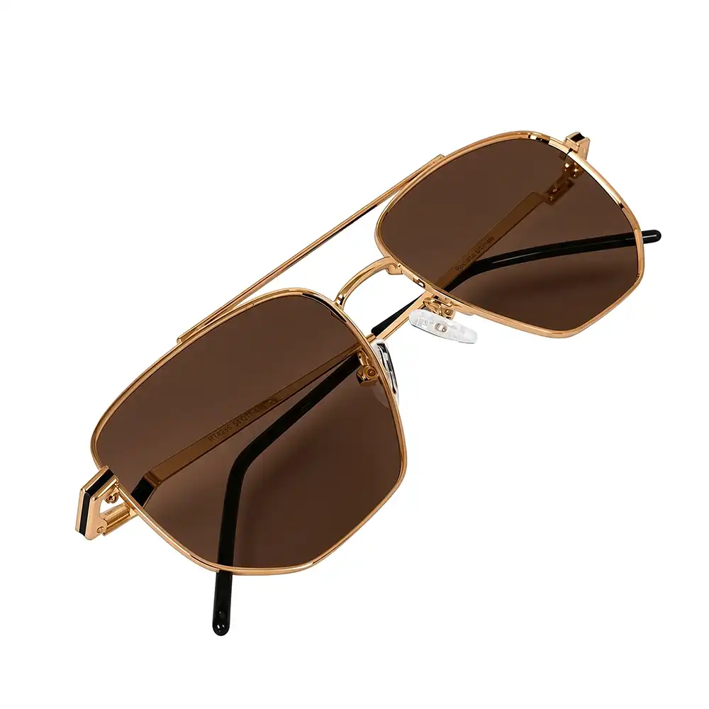 Polarized Brown Turban Fit Sunglasses - 4265 6 Buy Polarized Brown Turban Fit Sunglasses Online