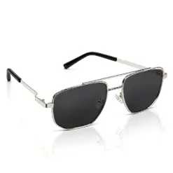 Buy Polarized Silver Black Sunglasses Online