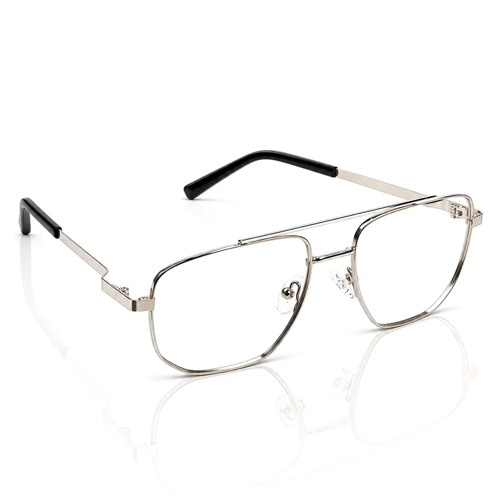 Silver Turban Fit Eyeglasses - 4265 5 Buy Silver Turban Fit Eyeglasses Online - 4265
