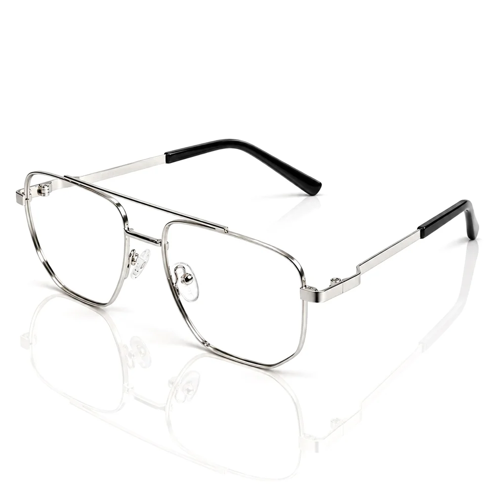 Silver Black Day Night Sunglasses - 4265 3 Buy Silver Turban Fit Eyeglasses Online - 4265