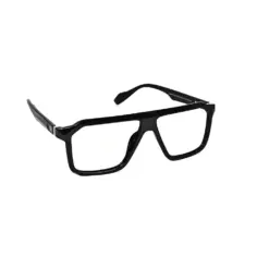 Flexible Black Aviator Eyeglasses - 2170432 7 Flexible Black Aviator Eyeglasses