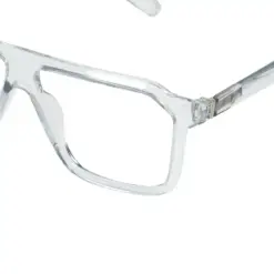 Buy Glass White Aviator Eyeglasses Online