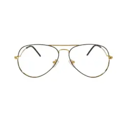 Golden Black Dual Turban Fit Aviator