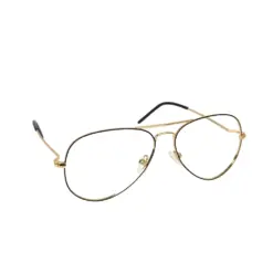 Golden Black Dual Turban Fit Aviator