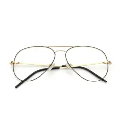 Golden Black Dual Turban Fit Aviator