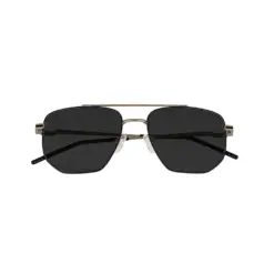Polarized Silver Black Sunglasses
