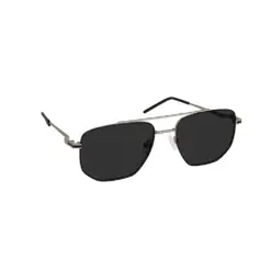 Polarized Silver Black Sunglasses