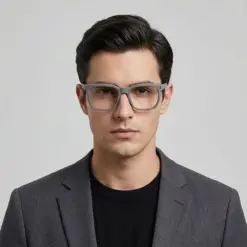 Buy Light Grey Classic Eyeglasses Online