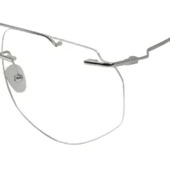 Modern Silver Rimless Eyeglasses For Sikh