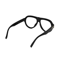 Buy Black Bold Large Aviator Eyeglasses Online