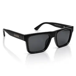 Black Polarized Square Sunglasses - 8490 7 Black Polarized Square Sunglasses