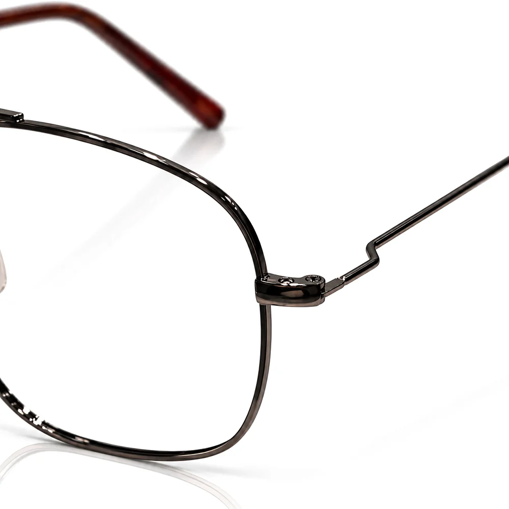 Brown Turban Fit Aviator Eyeglasses - GG373 6 Buy Brown Turban Fit Aviator Eyeglasses Online