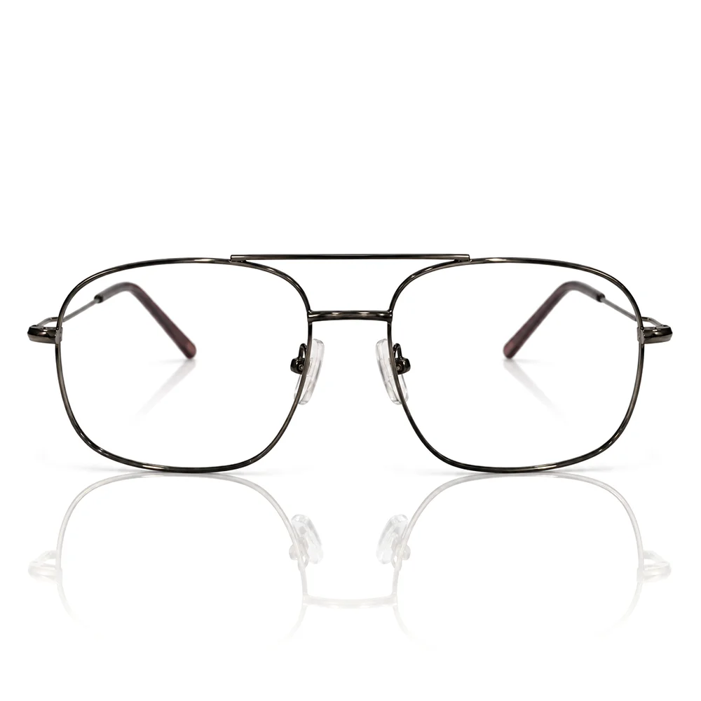 Brown Turban Fit Aviator Eyeglasses - GG373 2 Buy Brown Turban Fit Aviator Eyeglasses Online
