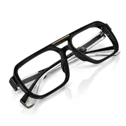 Black Bold Aviator Eyeglasses - 6206 9 Buy Black Bold Aviator Eyeglasses Online