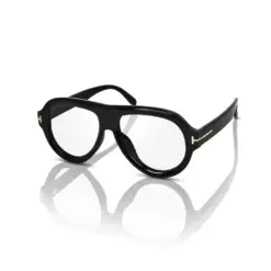 Buy Black Bold Large Aviator Eyeglasses Online