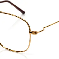 Buy Golden Turban Fit  Aviator Eyeglasses Online