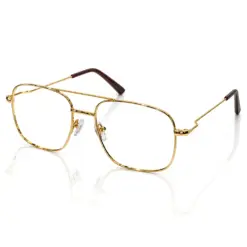 Buy Golden Turban Fit  Aviator Eyeglasses Online