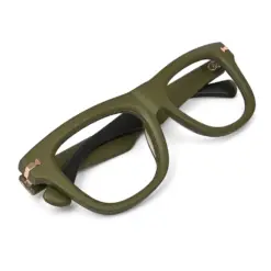 Green Bold Wayfarer Eyeglasses - 59269 11 Buy Green Bold Wayfarer Eyeglasses Online