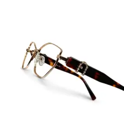 Buy Leopard Gold Eyeglasses For Women Online