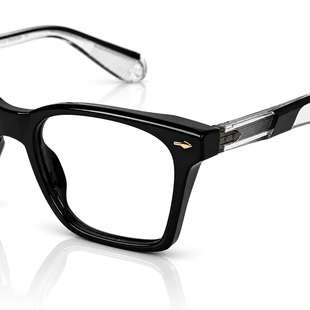 Modern Black Square Eyeglasses - 6204 7 Buy Modern Black Square Eyeglasses Online