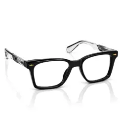 Modern Black Square Eyeglasses - 6204 10 Buy Modern Black Square Eyeglasses Online