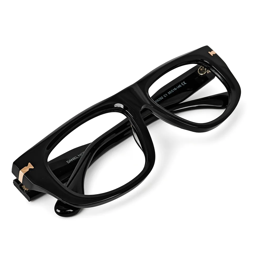 Modern Black Stylish Eyeglasses - 59292 8 Modern Black Stylish Eyeglasses