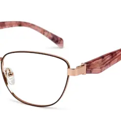 Rose Gold Eyeglasses For Women