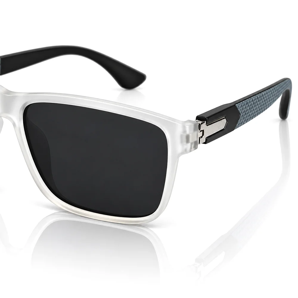 White Wayfarer Polarized Sunglasses - 8518 3 Buy White Wayfarer Polarized Sunglasses Online