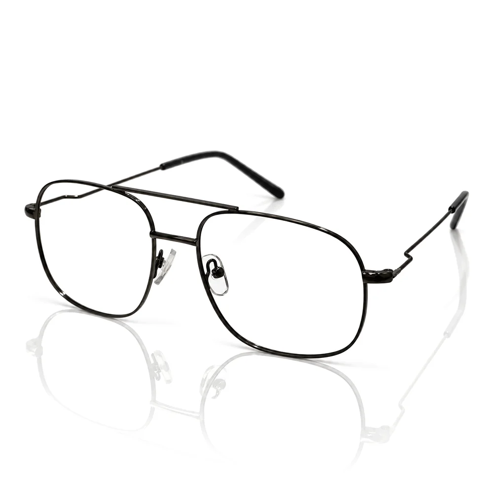 Black Turban Fit Aviator Eyeglasses - GG373 7 Buy Black Turban Fit Aviator Eyeglasses Online