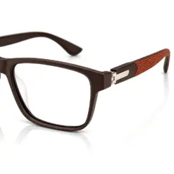 Buy Brown Orange Wayfarer Eyeglasses Online
