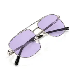 Buy Purple Silver Turban Fit Sunglasses Online
