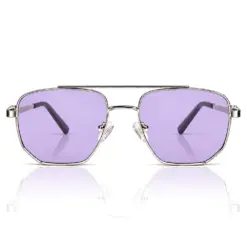 Buy Purple Silver Turban Fit Sunglasses Online