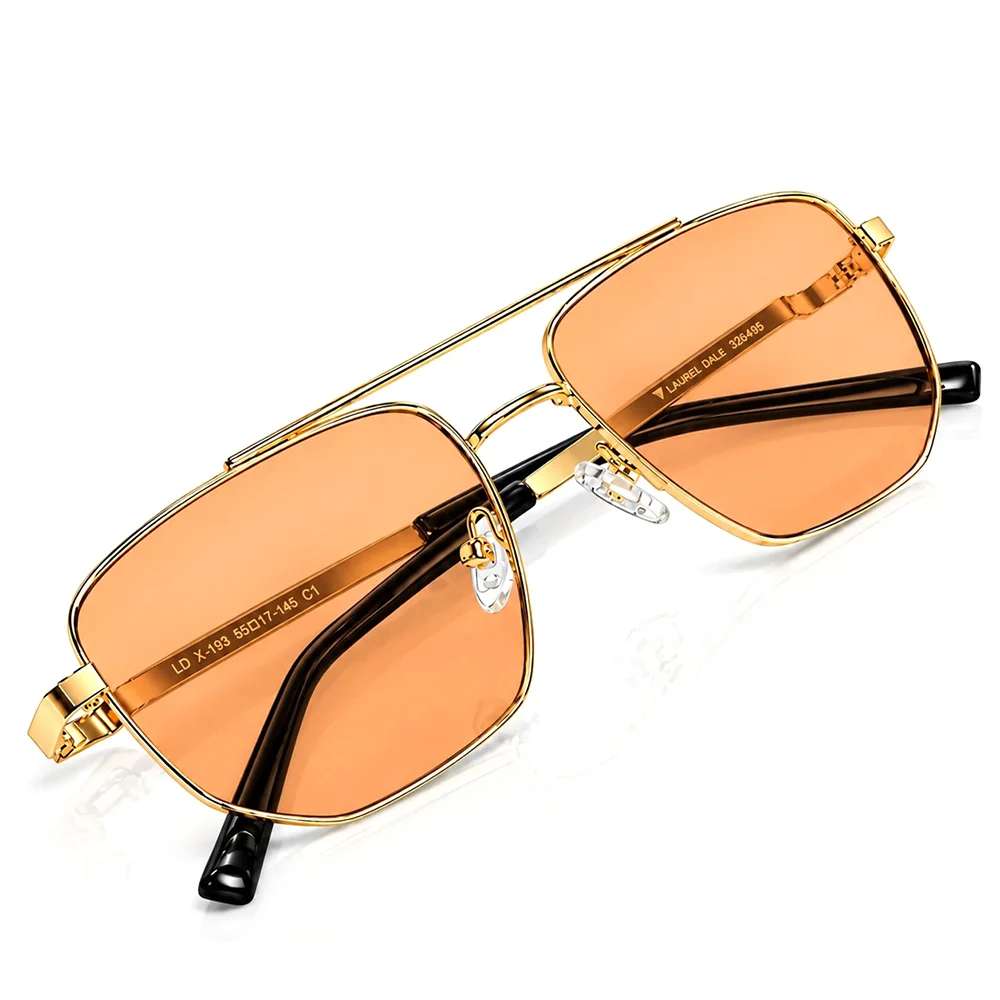 Orange Golden Turban Fit Sunglasses - 4265 4 Orange Golden Turban Fit Sunglasses