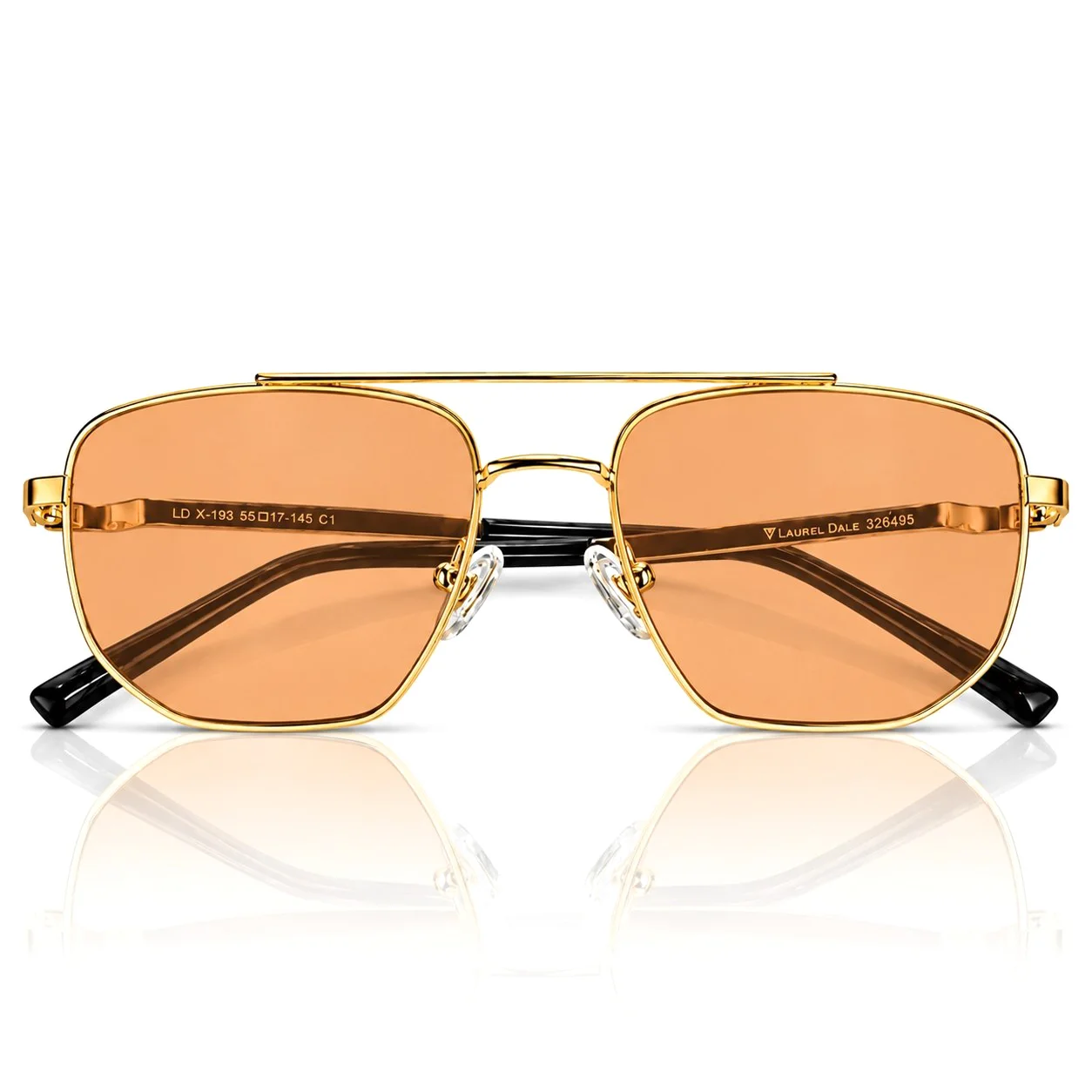 Orange Golden Turban Fit Sunglasses - 4265 3 Orange Golden Turban Fit Sunglasses